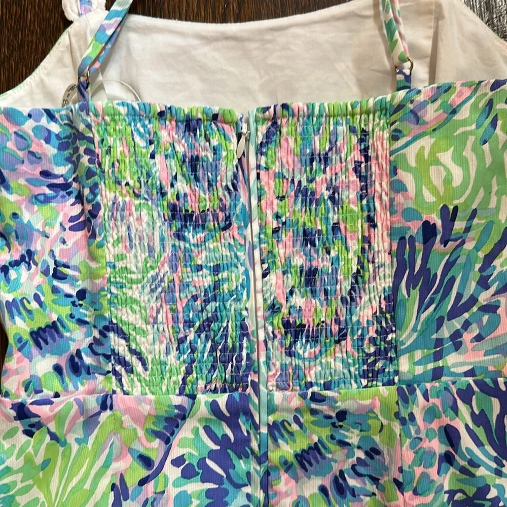 Lily Pulitzer cotton romper dress - Picture 4 of 7